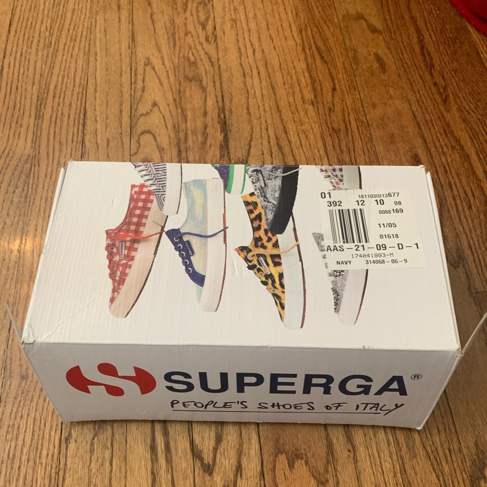 NWT superga sneakers